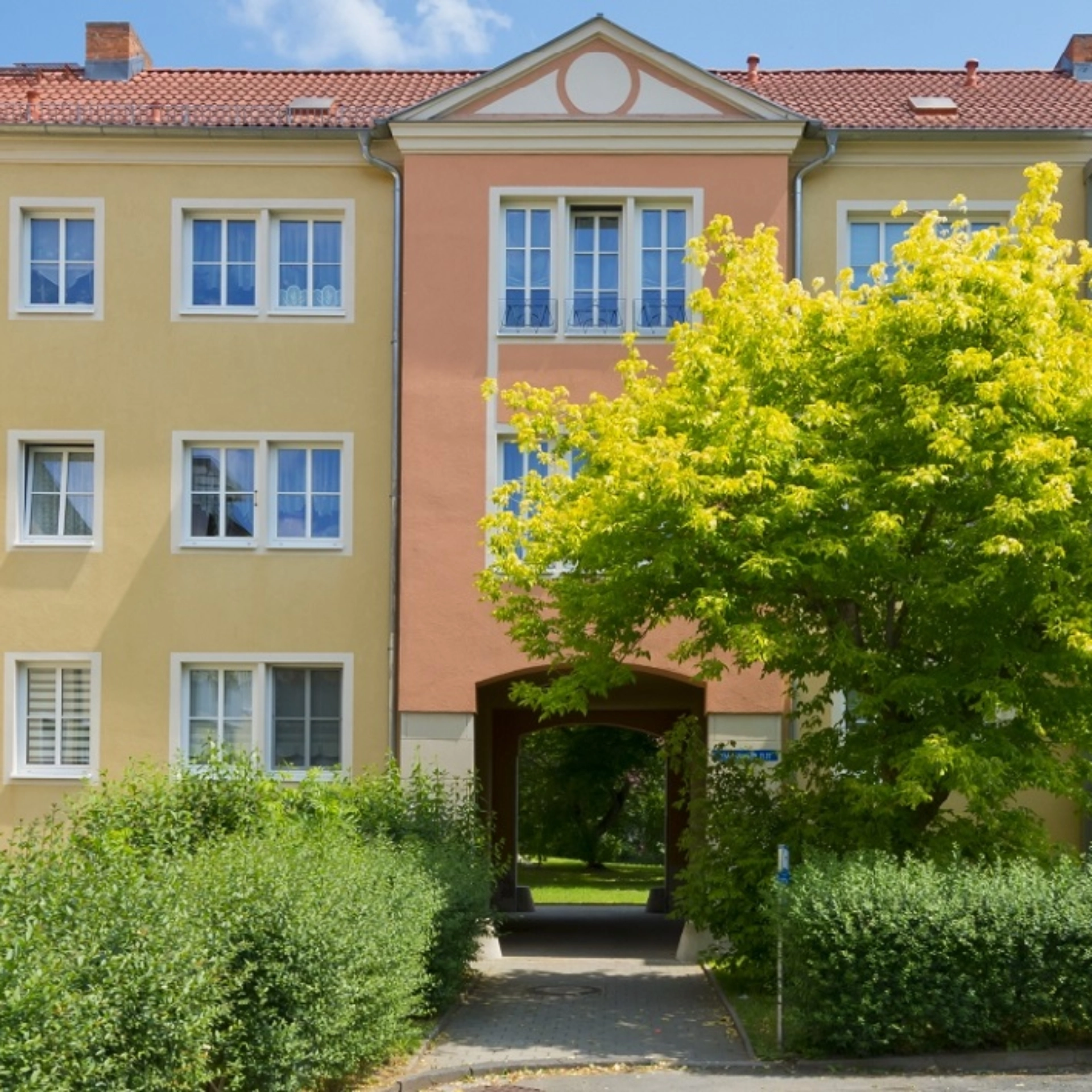 Wohnung in Jena Ost - Innenhof