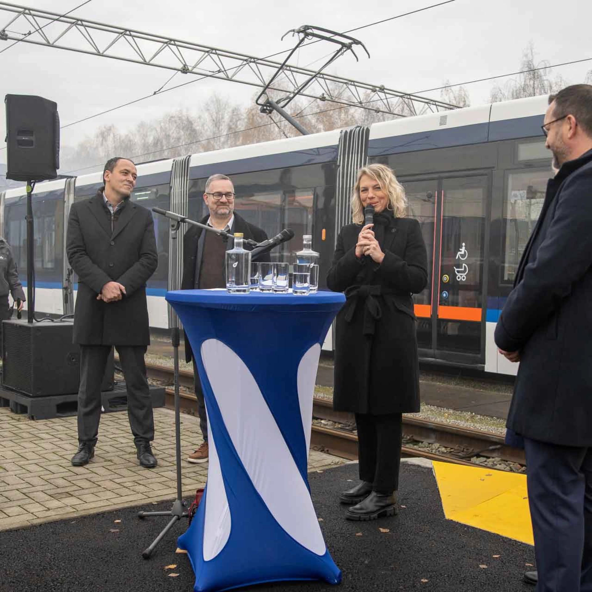 Dezember 2023: Feierlichkeiten zur Jungfernfahrt