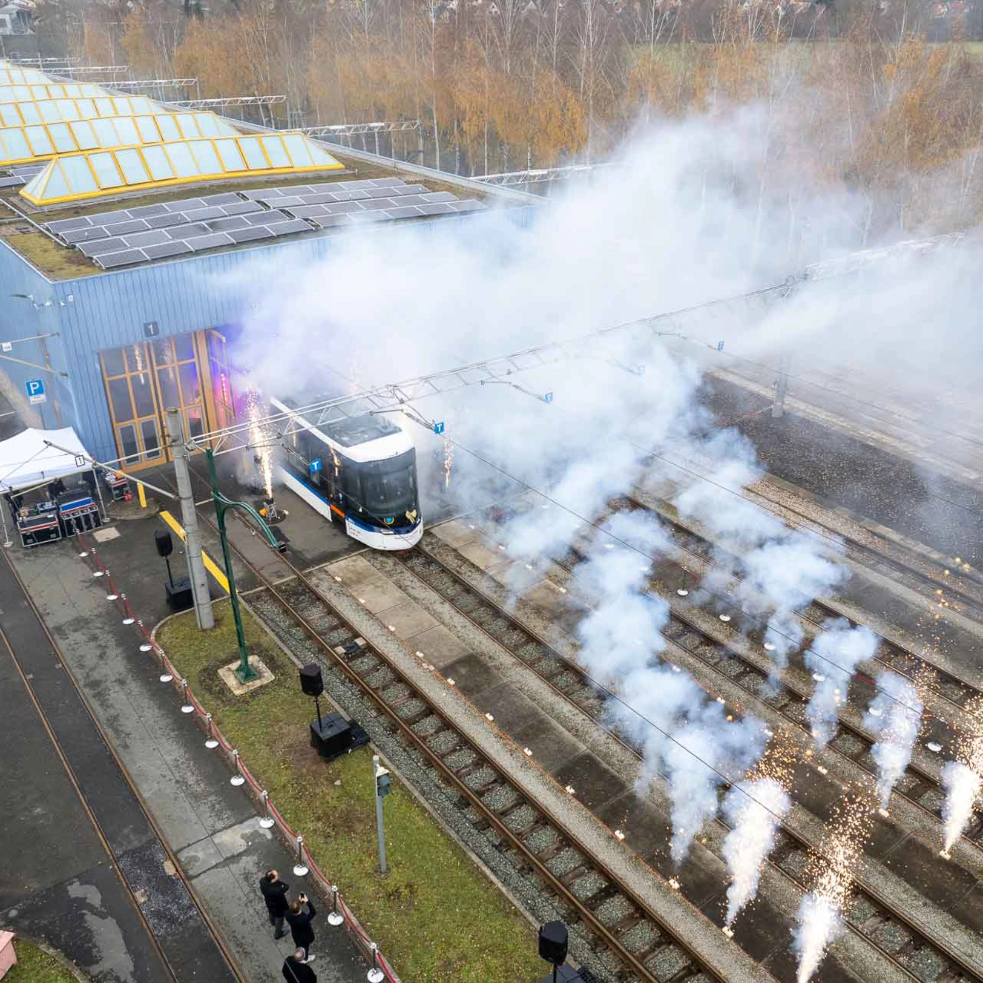 16. Dezember 2023: Jungfernfahrt der Lichtbahn