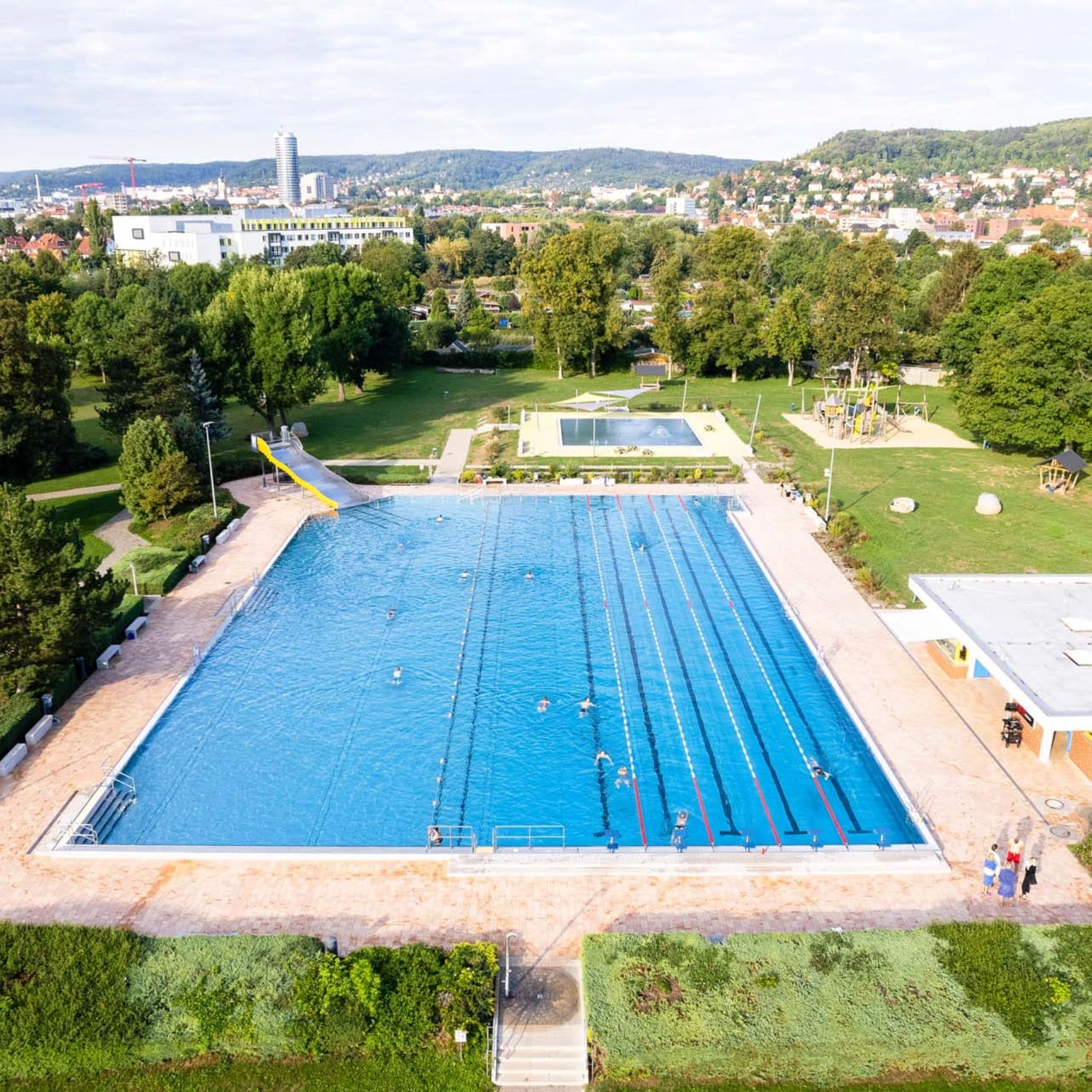 Ostbad von oben