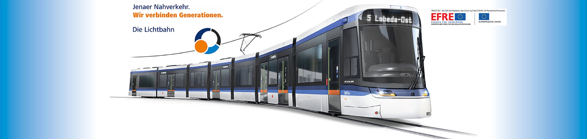 Die Lichtbahn-Banner