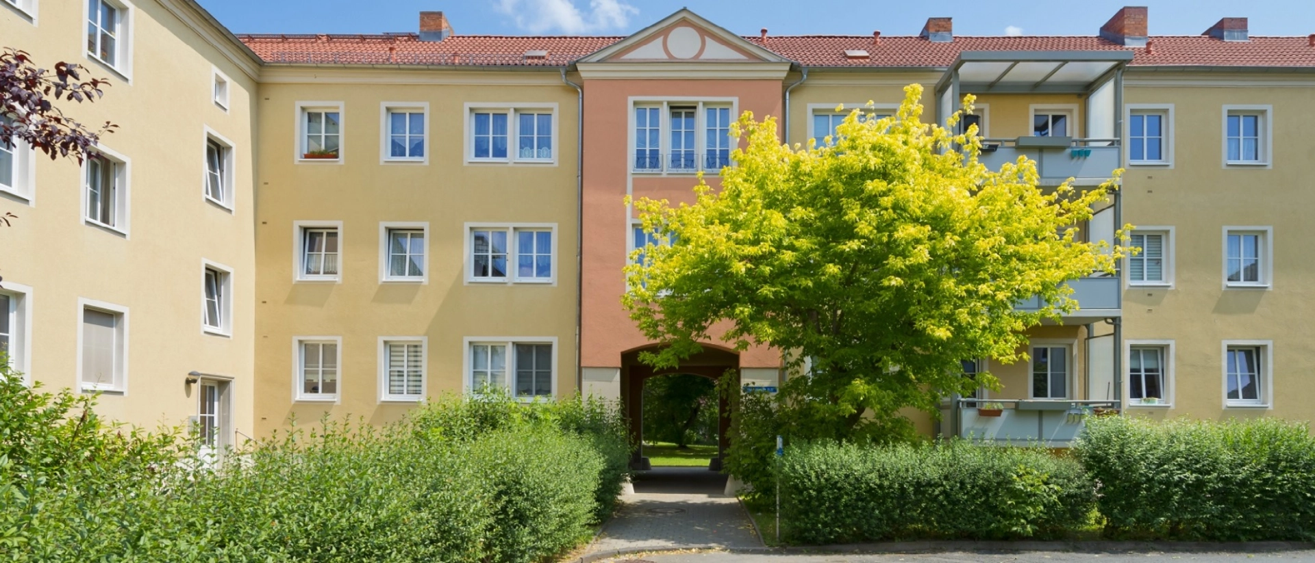 Wohnung in Jena Ost - Innenhof