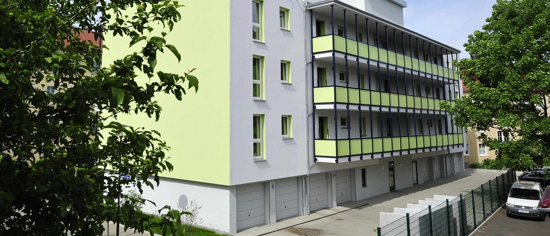 Wohnen im Passivhaus in Jena Ost