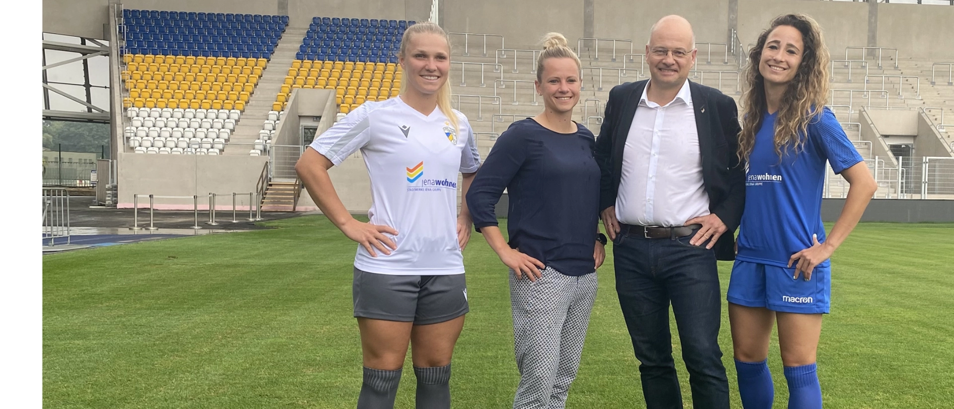 Trikotsponsoring jenawohnen und FC Carl Zeiss Jena 