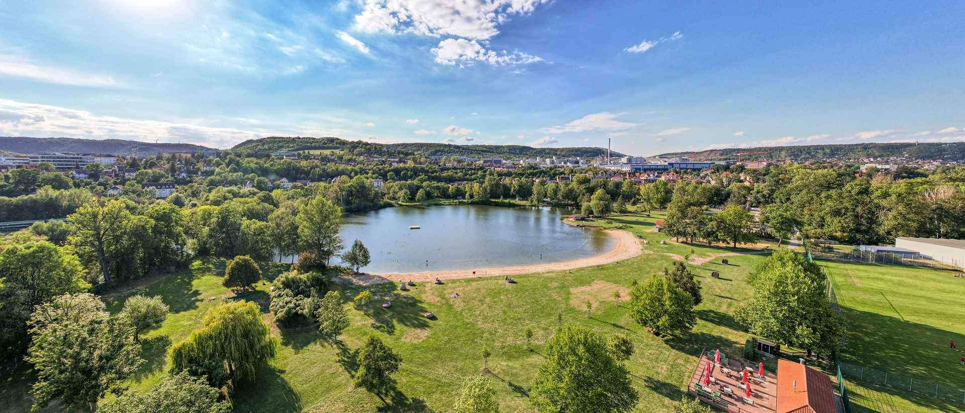 Südbad von oben