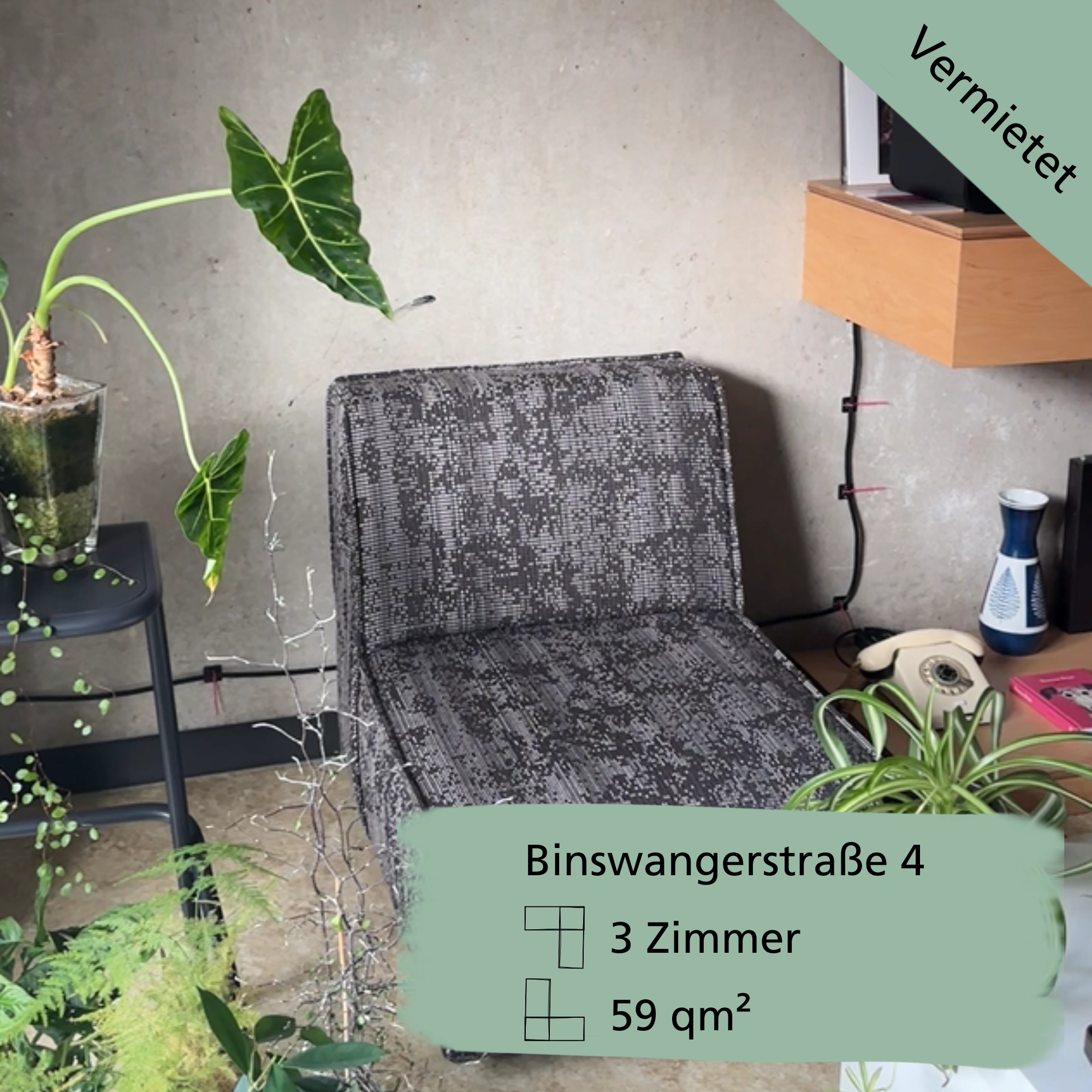 Projekt jenaFREEstyle – 3-Zimmer-Wohnung in Jena | 59 m² | Vermietet
