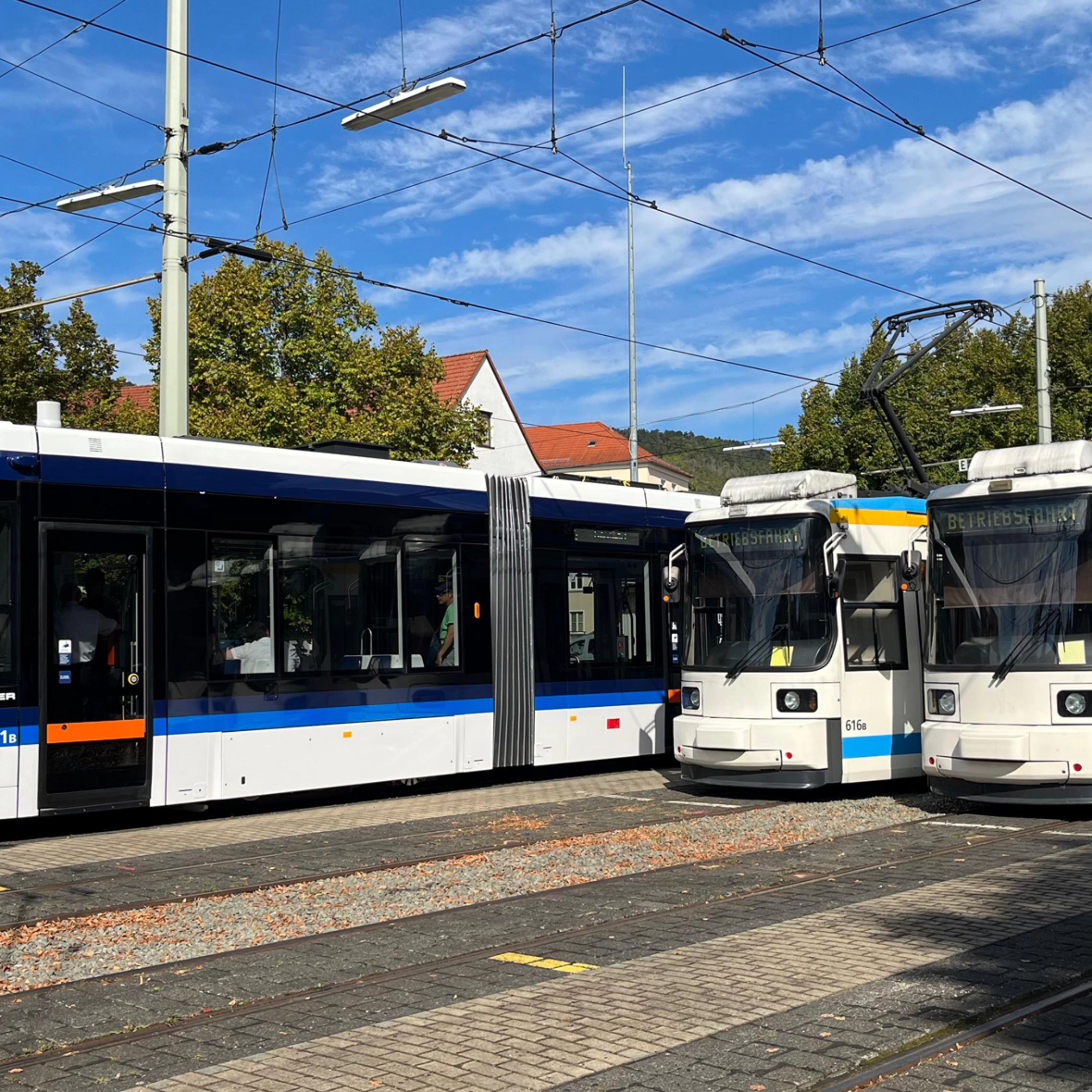 Sommer 2023: Testfahrten der Lichtbahn