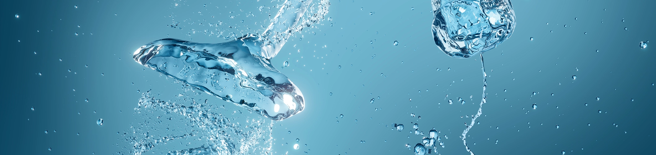 Staubsauger geformt durch Wasser 