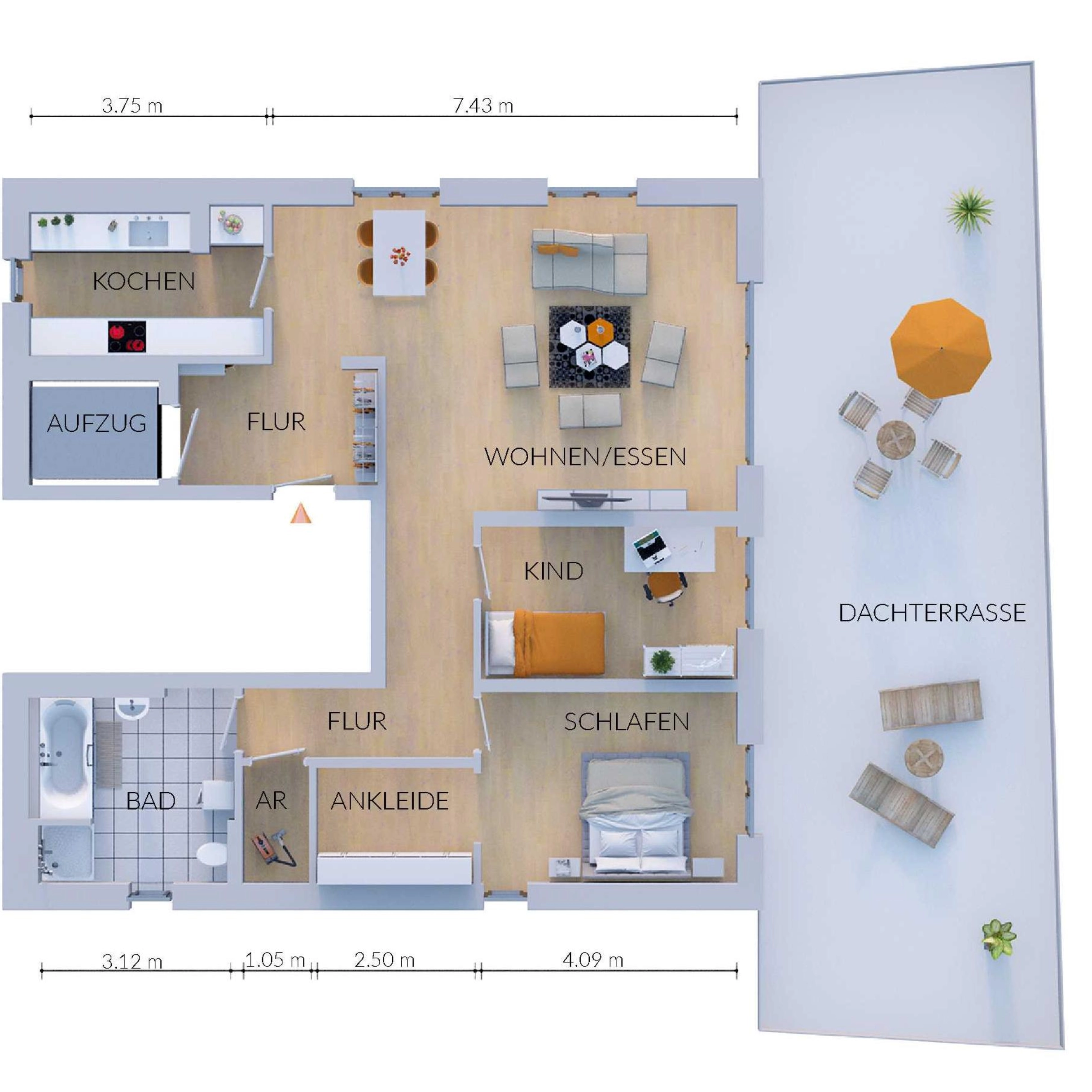 Grundriss Wohnung Schützenhof