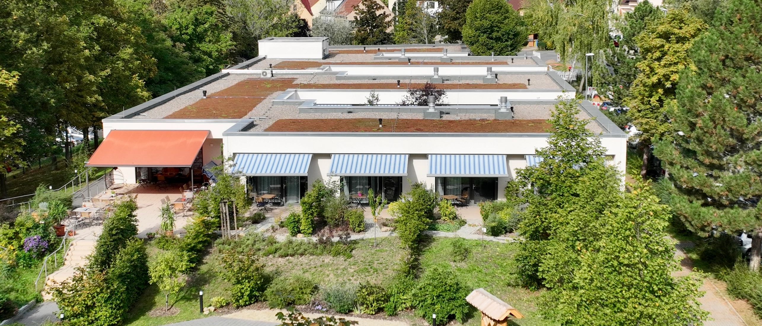 Drohnenaufnahme Hospiz