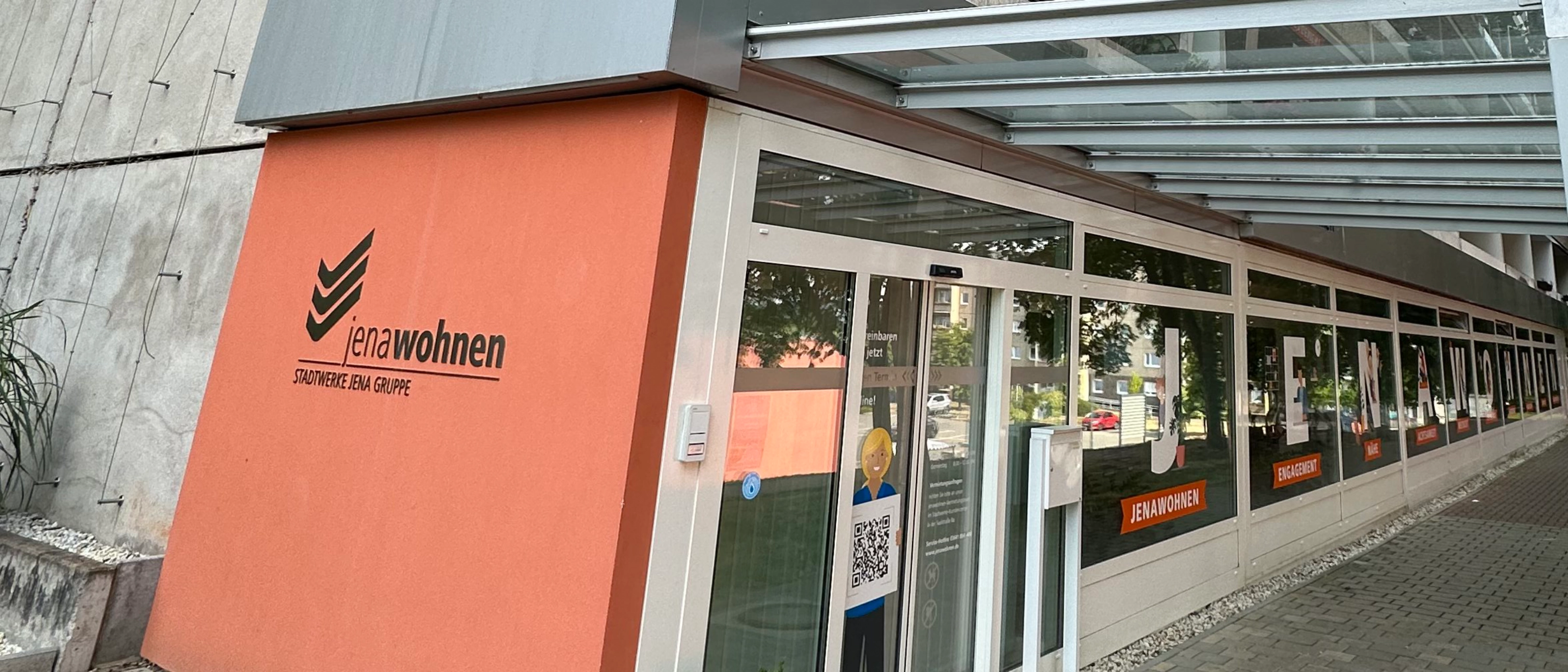 Außenansicht von Service-Center Winzerla