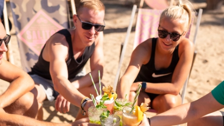 After Work an der Strandbar am 7. August 2025