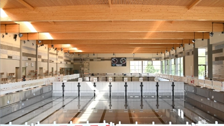 Wartung in der Sportschwimmhalle Jena in vollem Gange 
