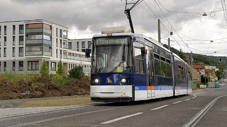 Baustellenfahrplan mit Schienenersatzverkehr: Straßenbahn-Linien 1, 2, 4 und 5