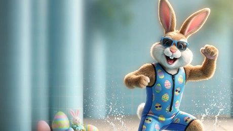 Mission Osterhase – sportlich. lustig. wild.