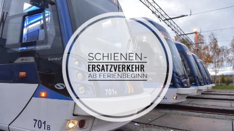 Schienenersatzverkehr ab Ferienbeginn