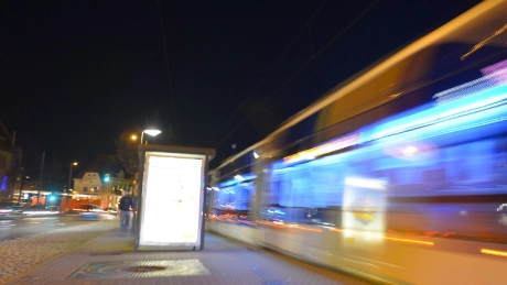 Bauarbeiten in der Karl-Liebknecht-Straße in Wenigenjena  