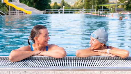 Frühschwimmen während des Sommers im Ostbad 