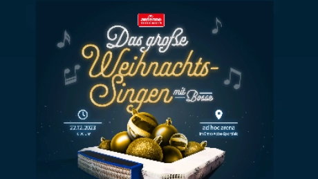 „Das große Weihnachtssingen“ für den guten Zweck kommt nach Jena 