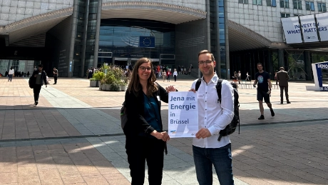 Jena und Kahla mit Energie in Brüssel