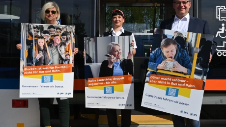 “Gemeinsam fahren wir besser.“ – Neue Respekt-Kampagne im Nahverkehr startet