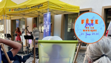 Fête de la Musique am Stadtwerke Jena Kundencenter