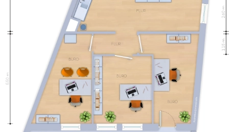 Ihre Bürofläche in zentraler Lage mit Blick auf den Marktplatz