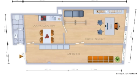 Attractive practice or office space in a central location