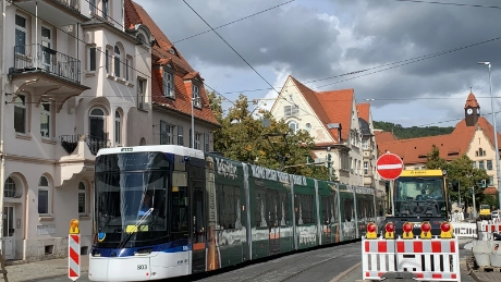 Barrierefreier Ausbau an der Nordschule: Erste Haltestelle geht Mittwoch in Betrieb 