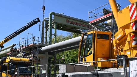 Construction work completed more quickly: district heating supply restored by the afternoon