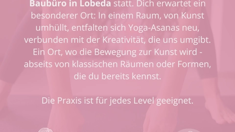 Yoga im Baubüro