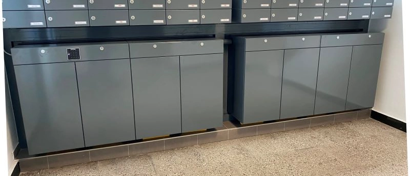 Symbolbild von Paketboxen