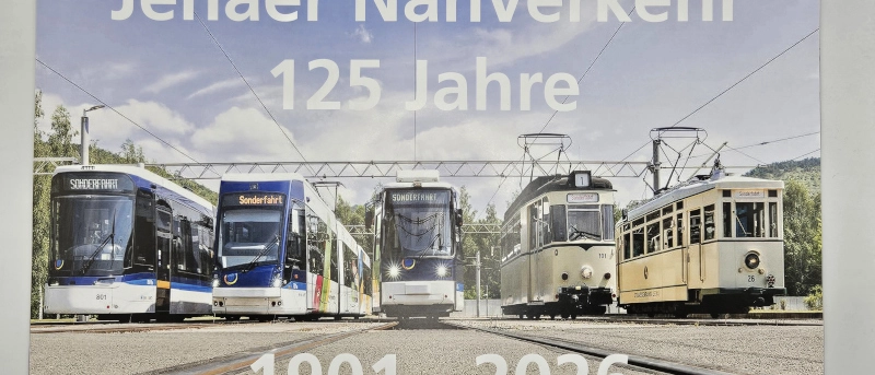 Titelseite des Dauerkalenders zum 125-jährigen Jubiläum