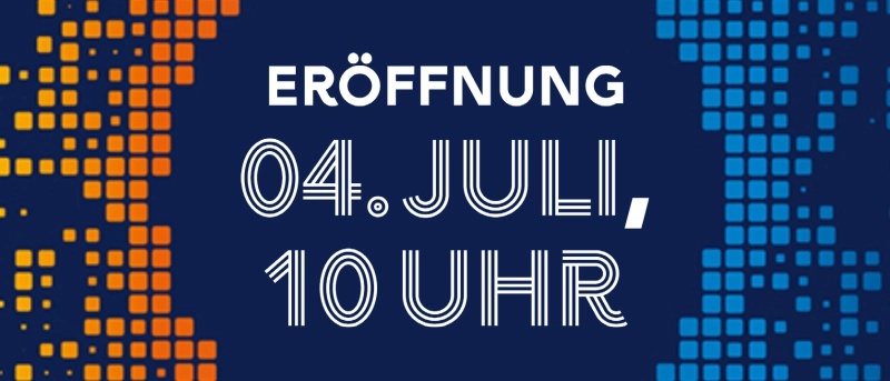 Eröffnung Kundencenter Grafik