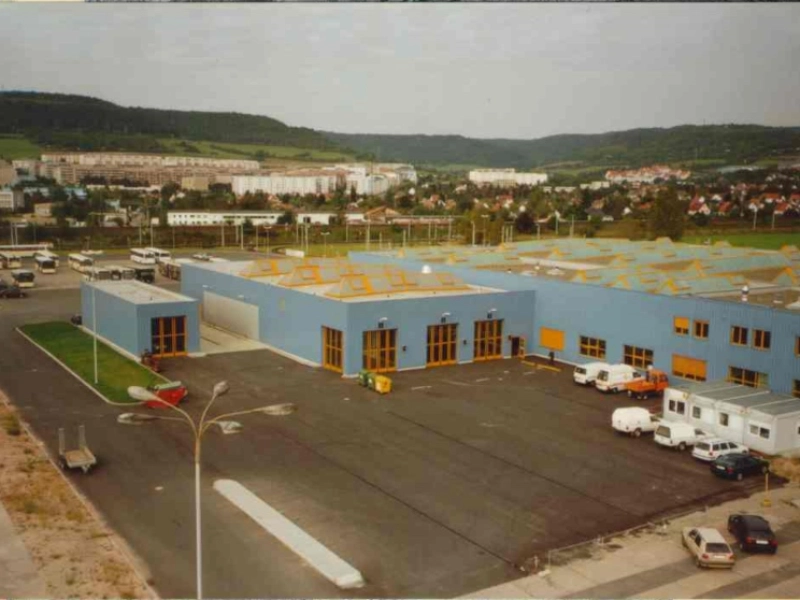 Betriebshof Burgau 2004. 