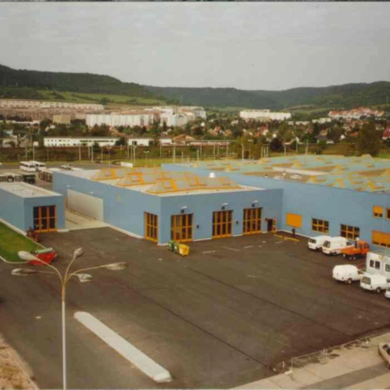 Betriebshof Burgau 2004. 