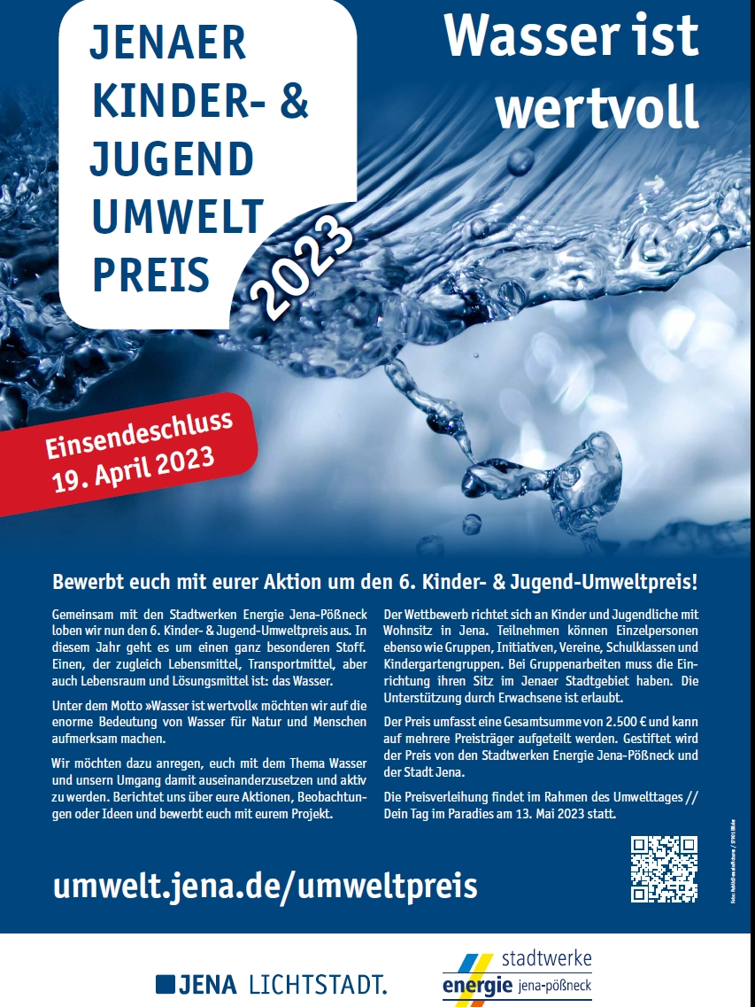 Plakat Umweltpreis 2023